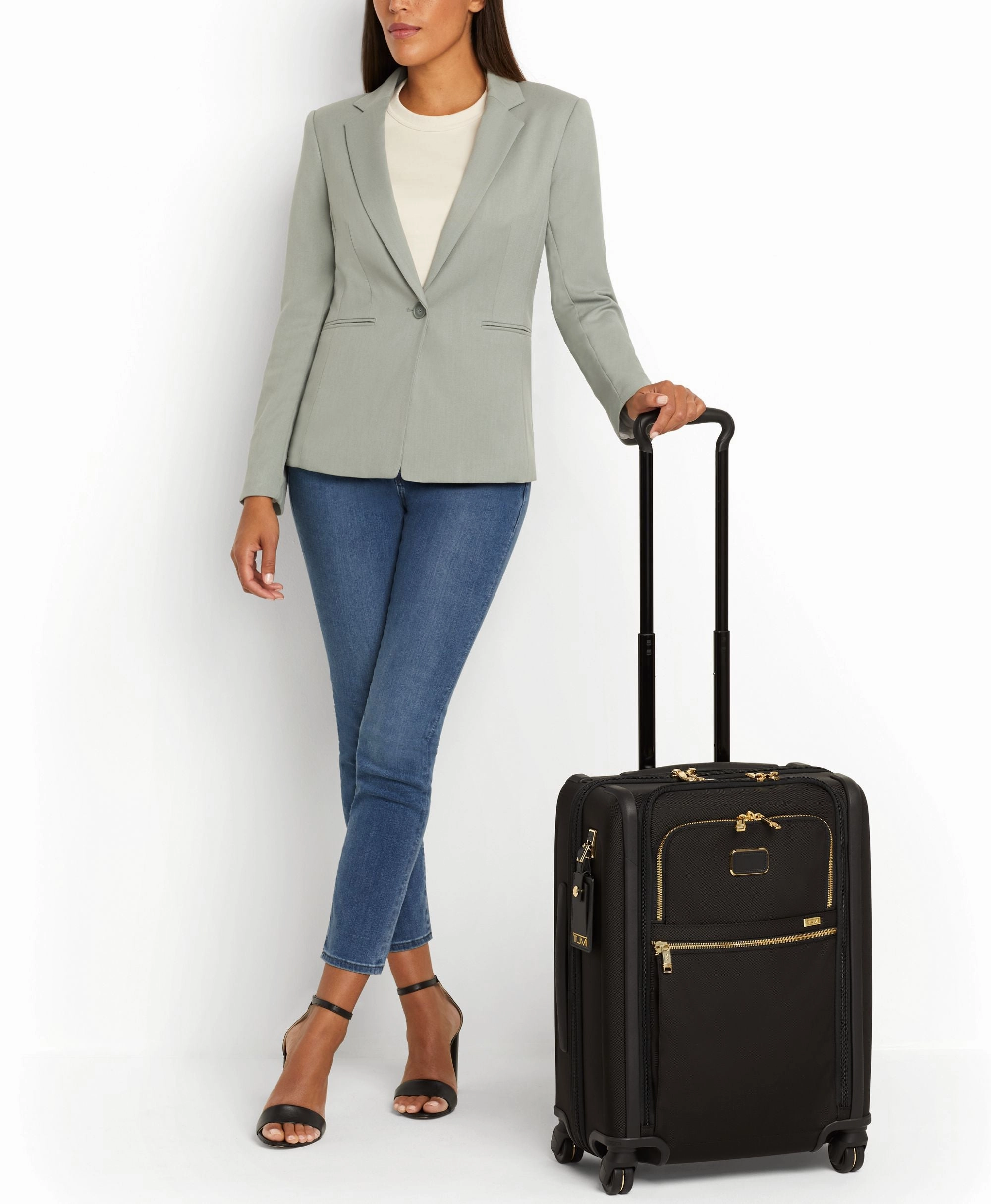 Tumi Alpha Continental Dual Access 4 Wheeled Carry-On Luggage
