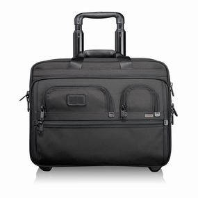 TUMI Alpha FXT Deluxe Wheeled Brief with Laptop Case