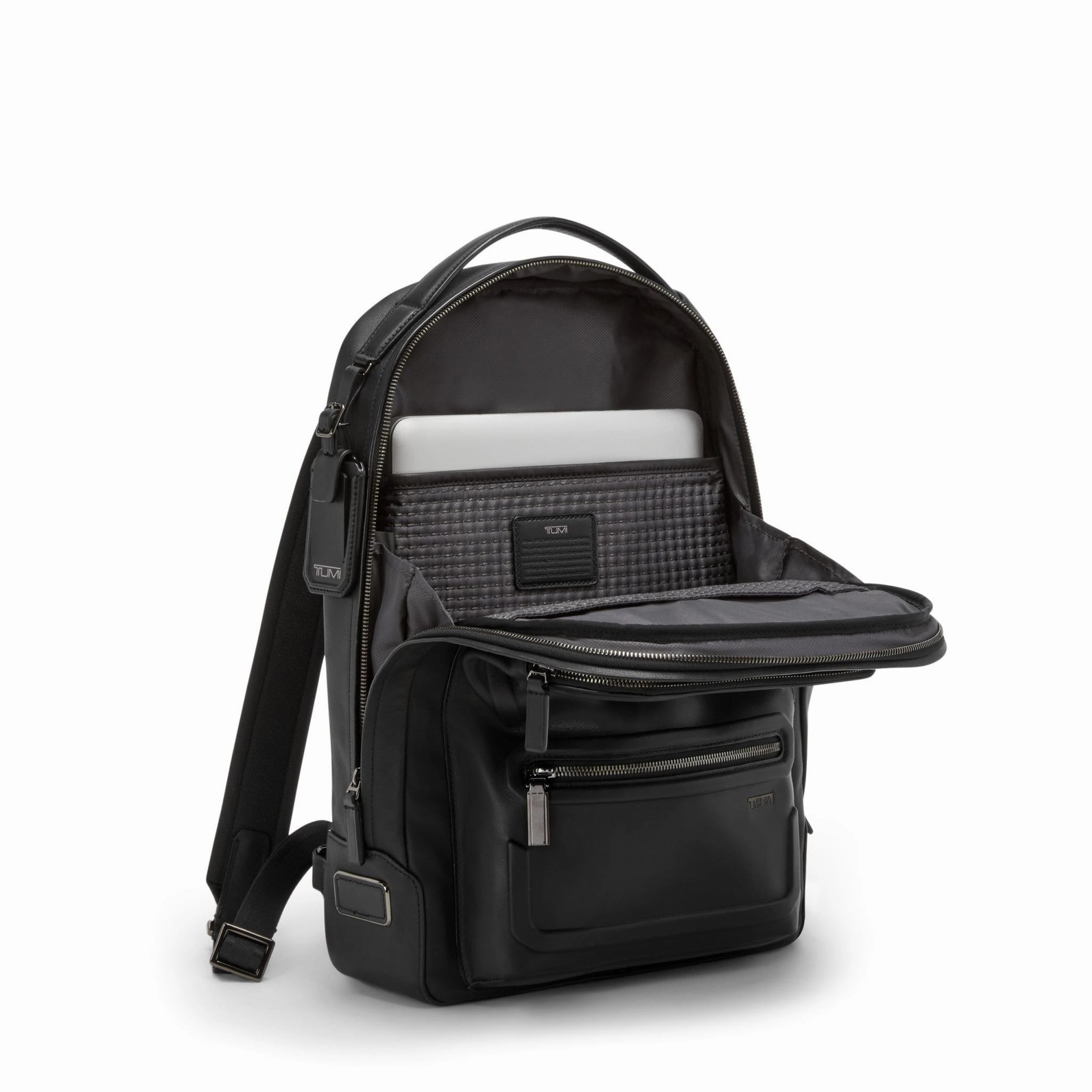 TUMI Harrison Bradner Leather Backpack