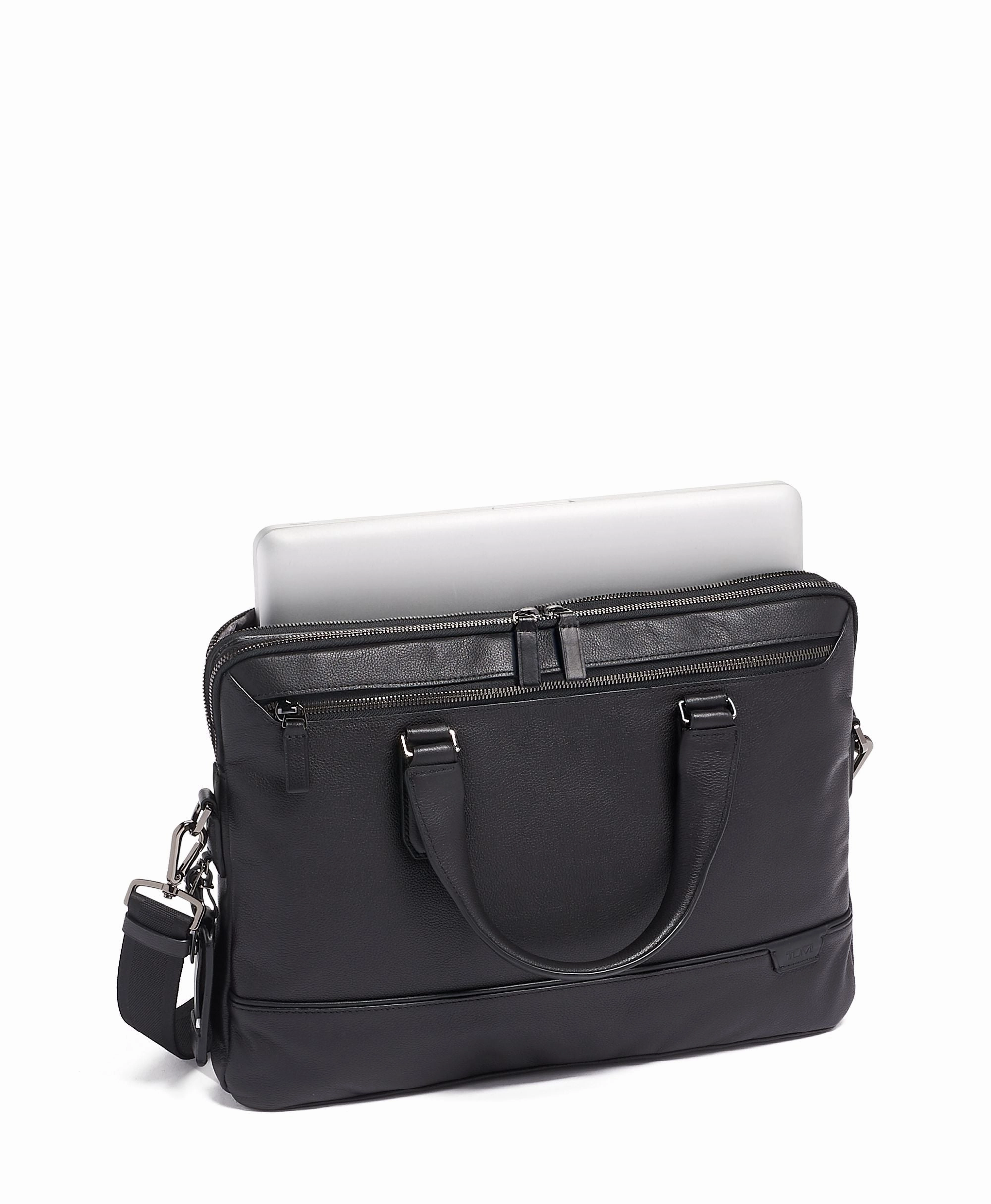 Tumi Harrison Sycamore Slim Brief - Leather