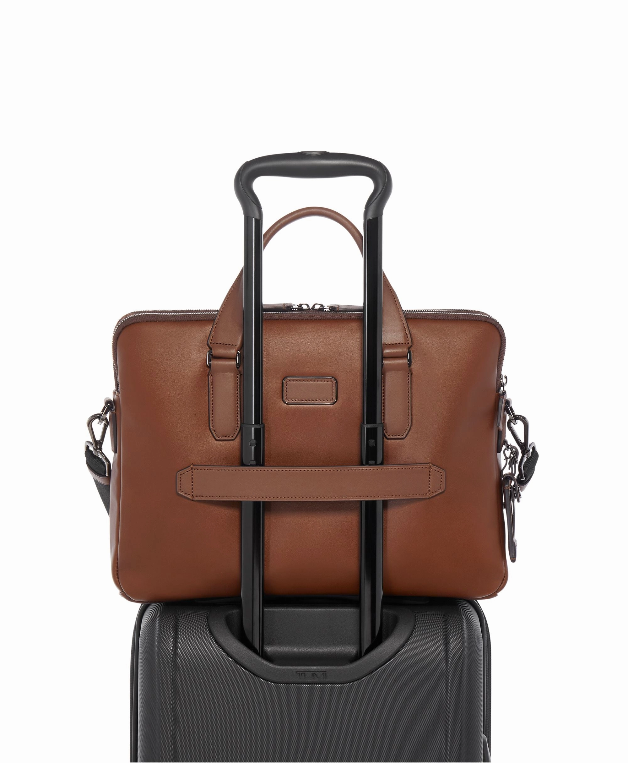 Tumi Harrison Sycamore Slim Brief - Leather