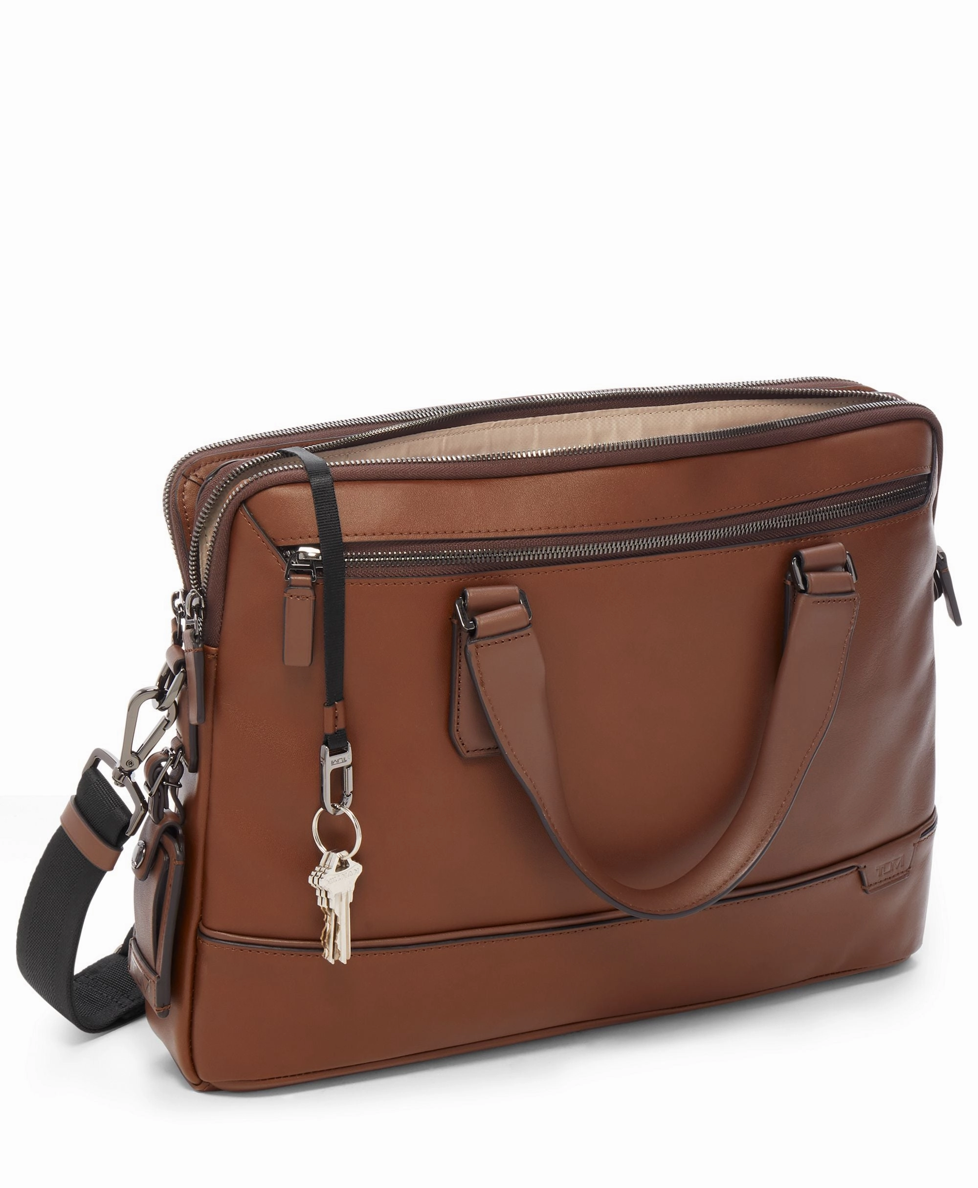 Tumi Harrison Sycamore Slim Brief - Leather