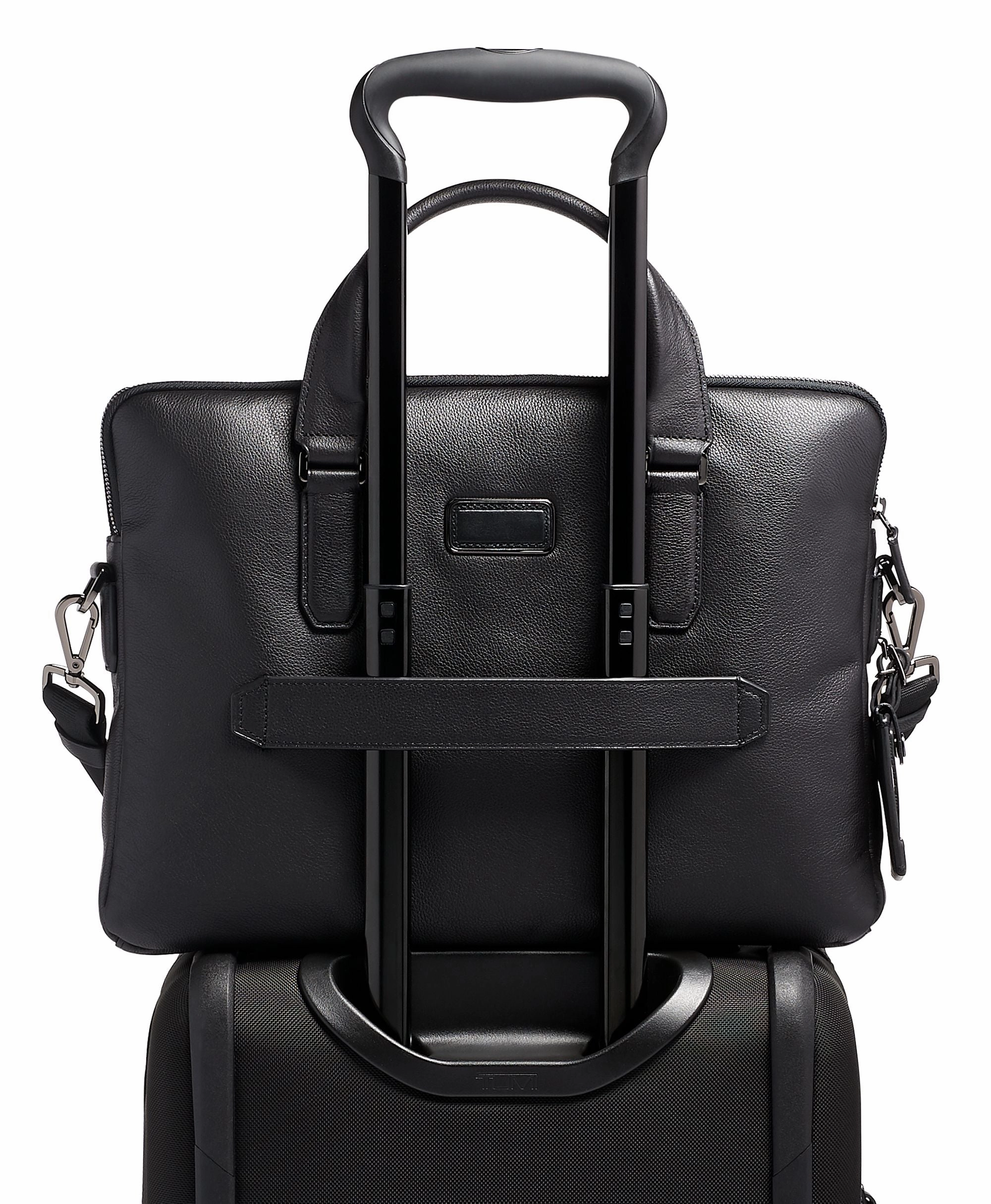 Tumi Harrison Sycamore Slim Brief - Leather