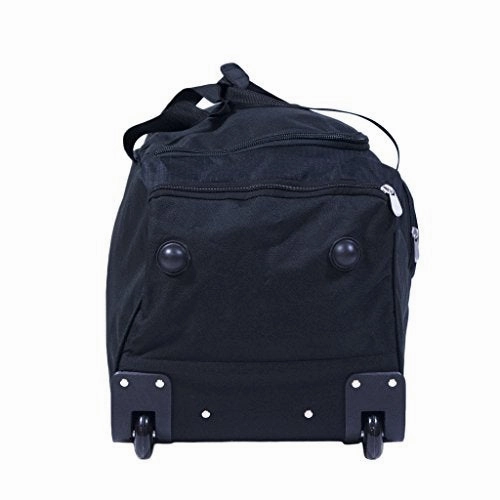 U.S. Polo Assn. 36in Rolling Duffel Bag, Black, One Size