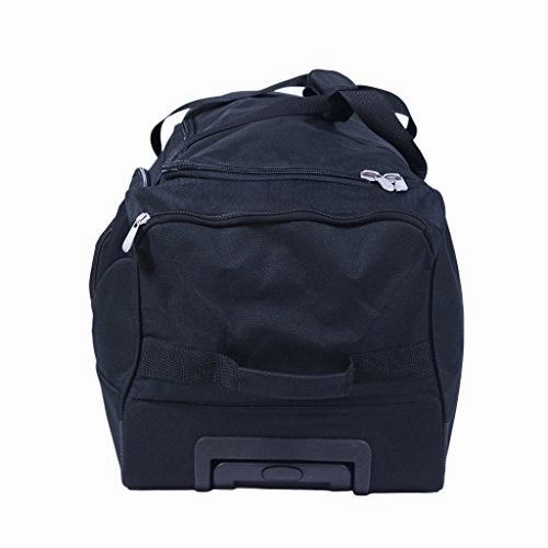 U.S. Polo Assn. 36in Rolling Duffel Bag, Black, One Size