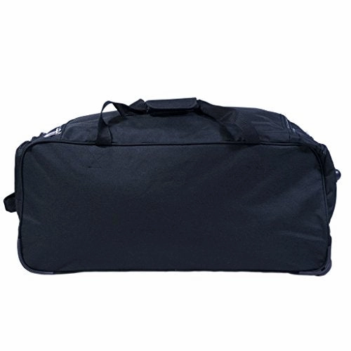 U.S. Polo Assn. 36in Rolling Duffel Bag, Black, One Size