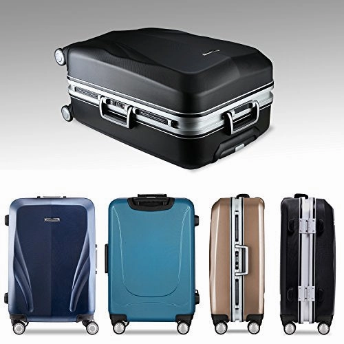 Unitravel Hardside Luggage Rolling Suitcase Lightweight Carry On Trunk with Spinner Wheels