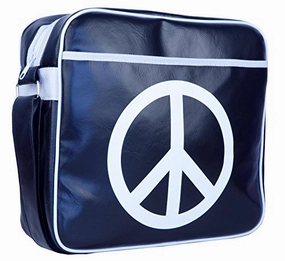 Urban Factory Peace & Love Bag Notebook Carrying Case, 12" (Pal03Uf)