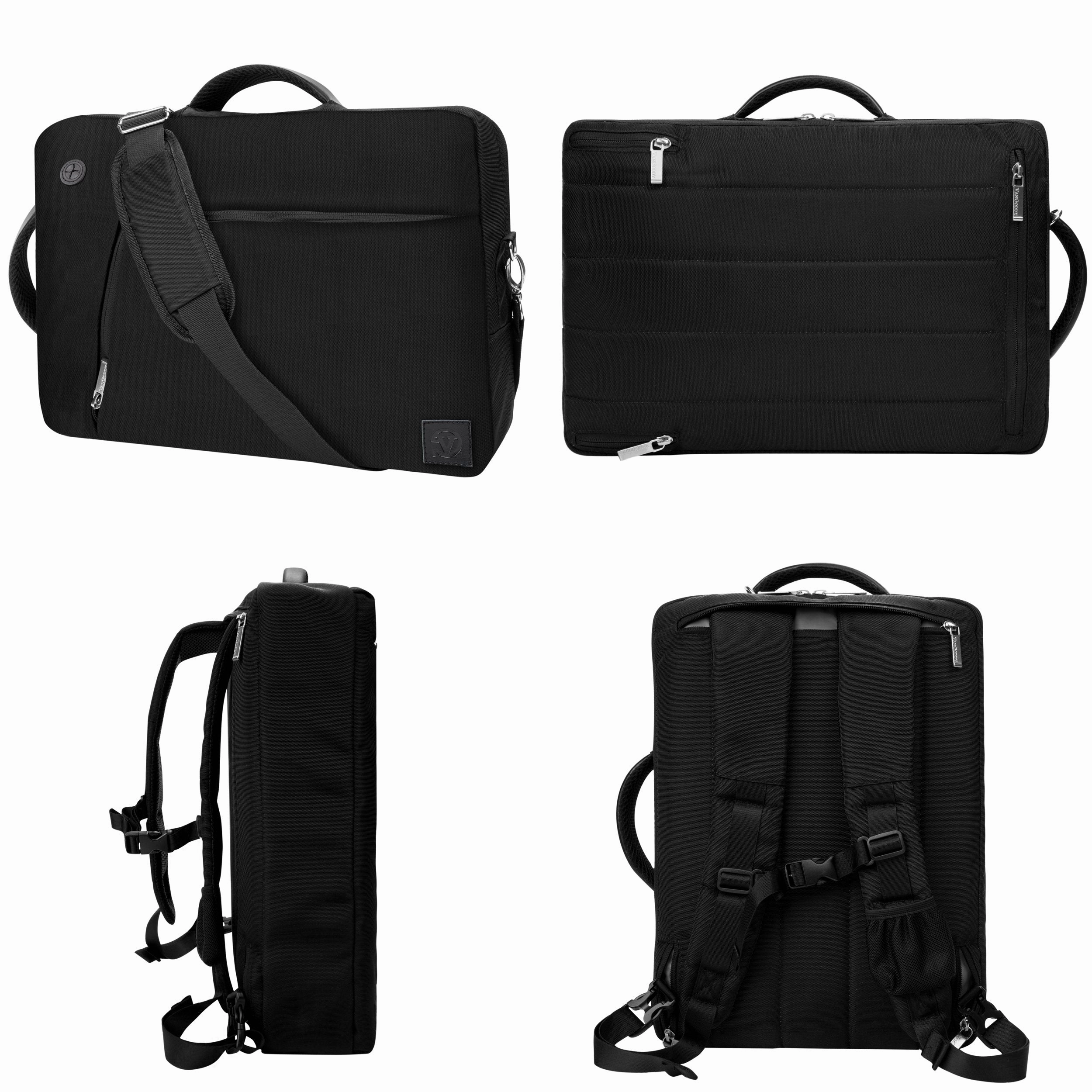 VanGoddy Black Slate 3-in-1 Hybrid Laptop Bag for Lenovo ThinkPad/Miix/Yoga/Ideapad/Flex/ChromeBook / 11"-13inch   12FT HDMI Cable