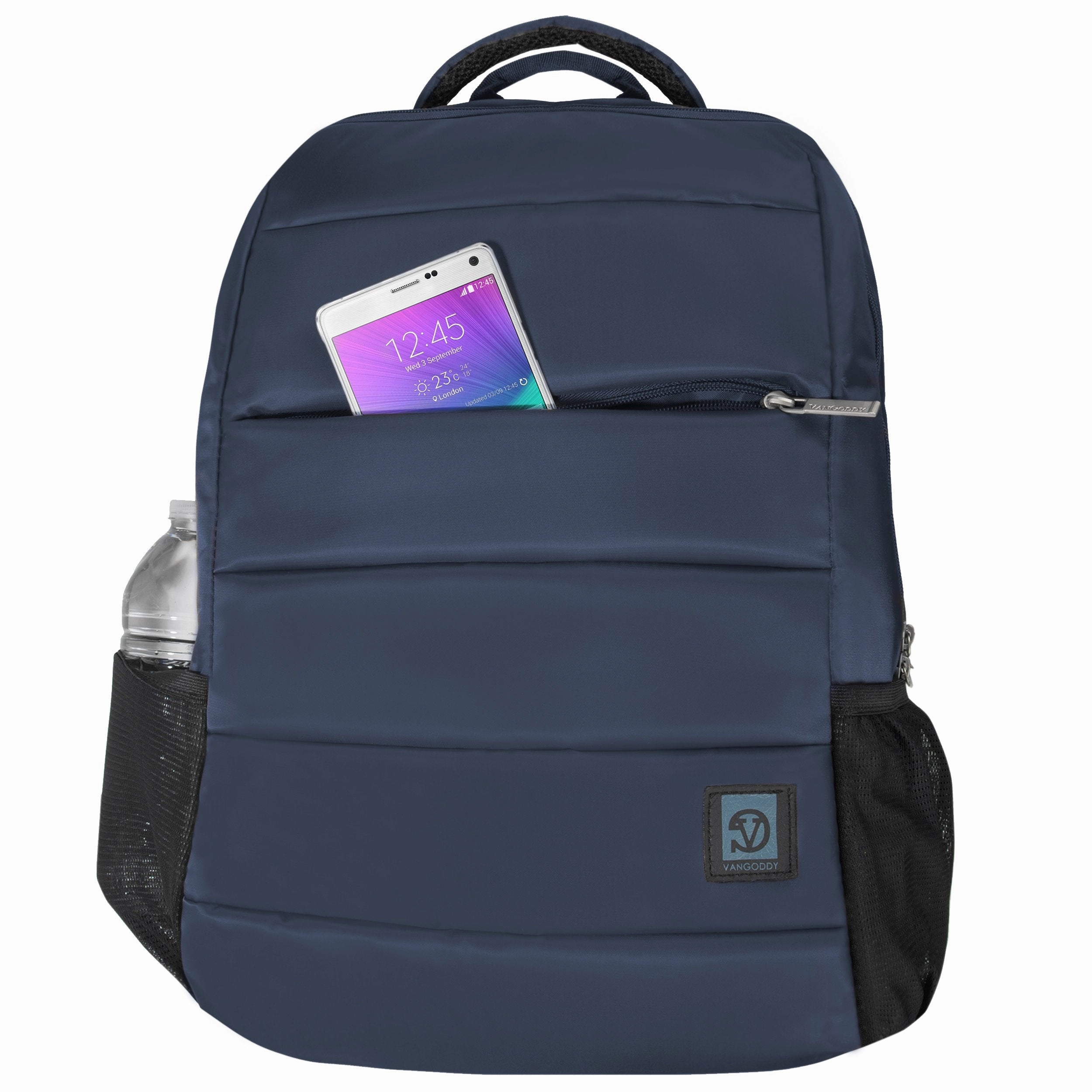 Vangoddy Bonni Double Padded Big Student Classics Backpack for Lenovo Ideapad 300, 300s, 500, Y700, 14 inch to 15.6 inch Laptops