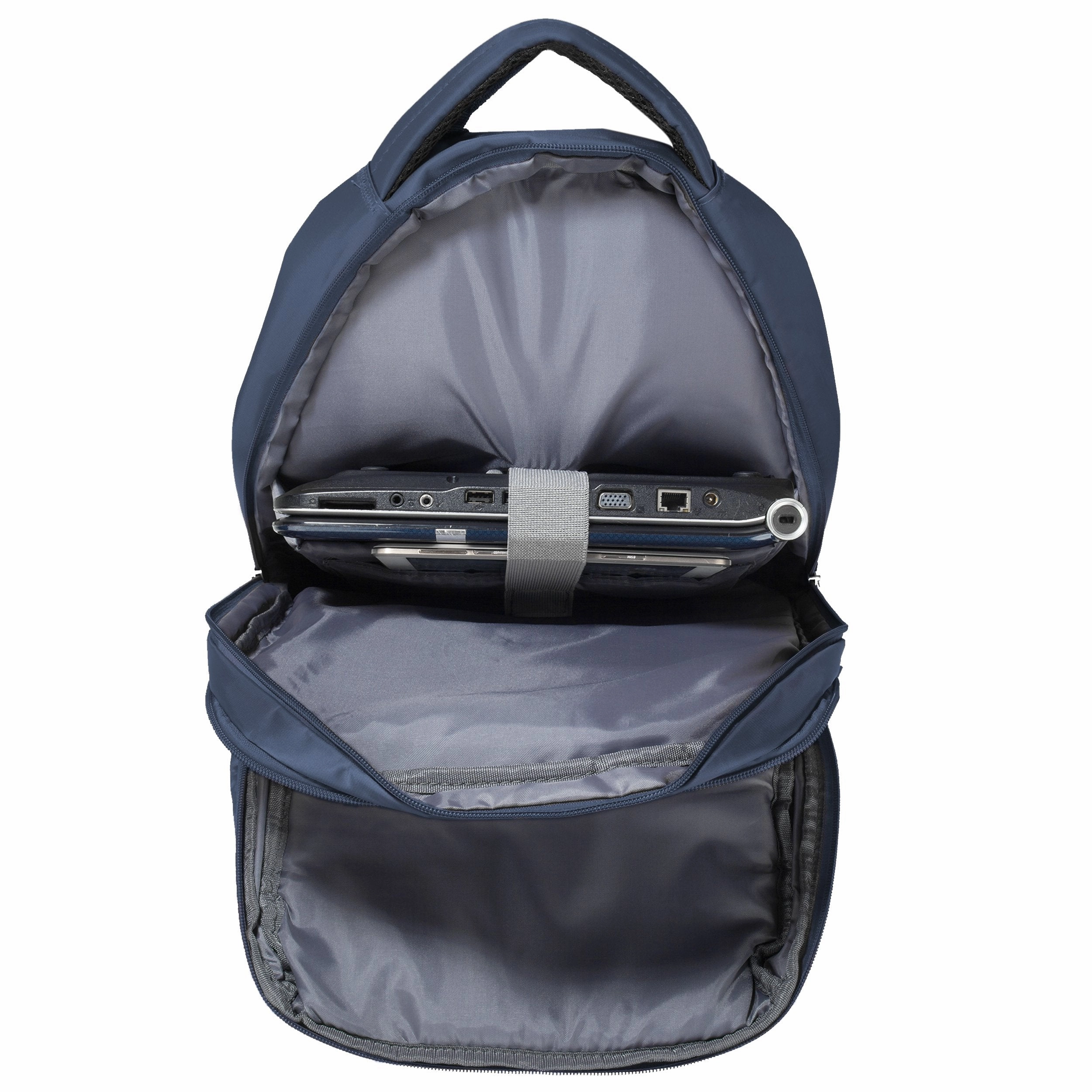 Vangoddy Bonni Double Padded Big Student Classics Backpack for Lenovo Ideapad 300, 300s, 500, Y700, 14 inch to 15.6 inch Laptops