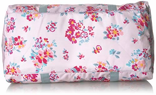 Vera Bradley Lighten Up Large Travel Duffel, Tossed Posies Pink, P