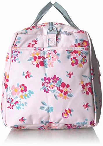 Vera Bradley Lighten Up Large Travel Duffel, Tossed Posies Pink, P