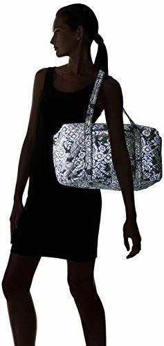 Vera Bradley Women'S Iconic Small Duffel, Snow Lotus