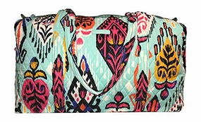 Vera Bradley Women's Small Duffel (Pueblo with solid color lining)