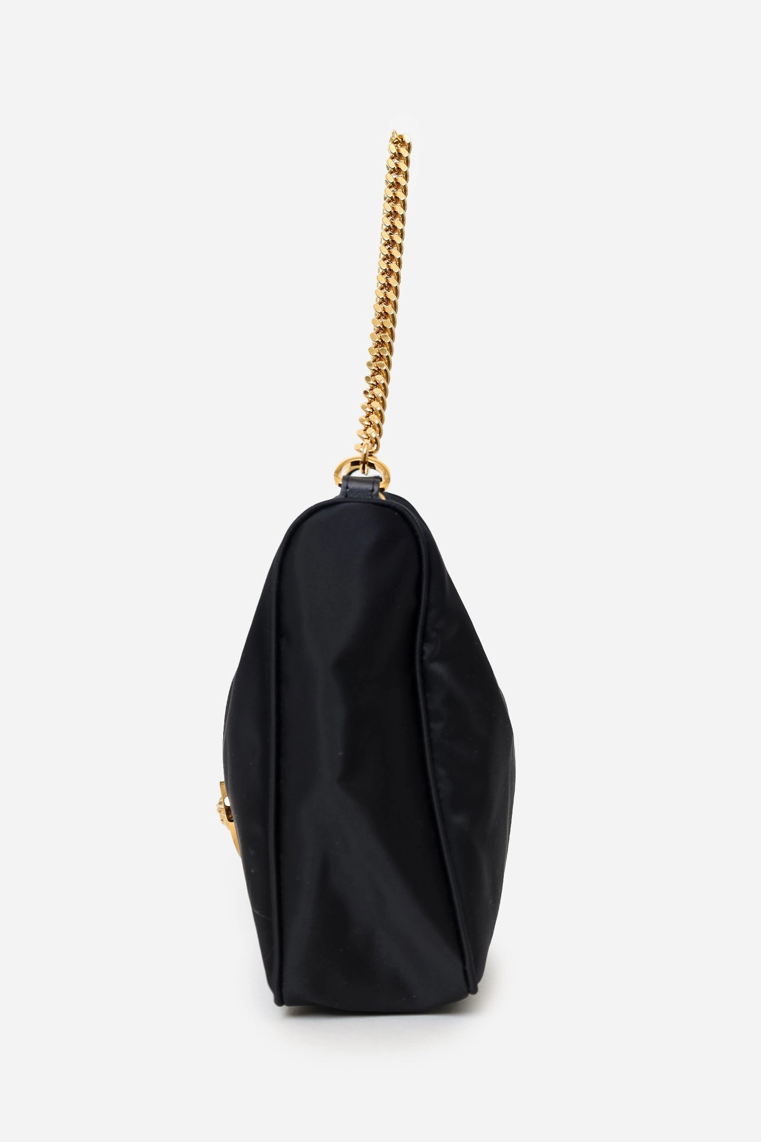Versace Black Nylon Shoulder Bag