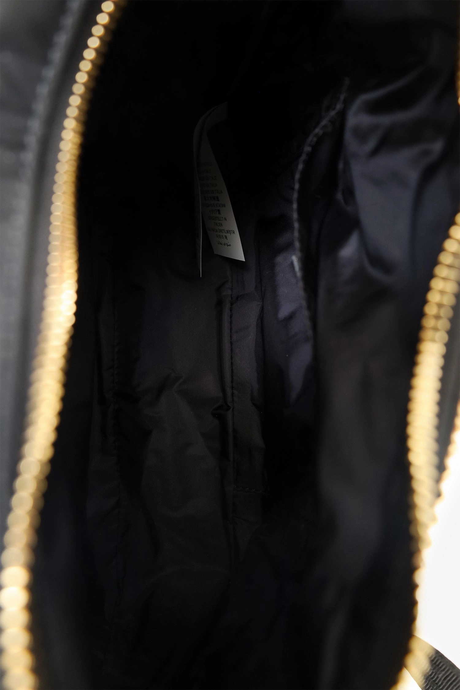 Versace Black Nylon Shoulder Bag
