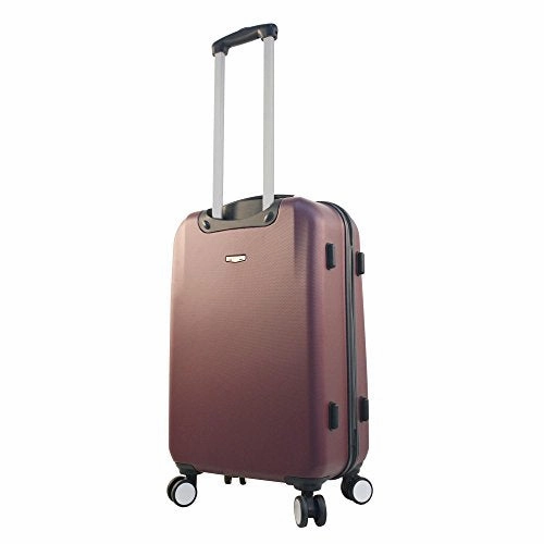 Viaggi Positano Hardside Spinner 3 Piece Set, Burgundy, One Size
