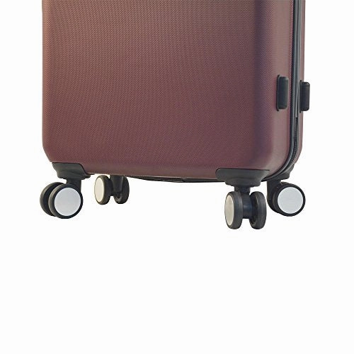 Viaggi Positano Hardside Spinner 3 Piece Set, Burgundy, One Size