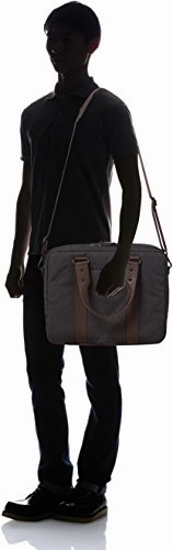 Victorinox Architecture Urban Bodmer 14 Laptop Briefcase, Grey/Brown, One Size