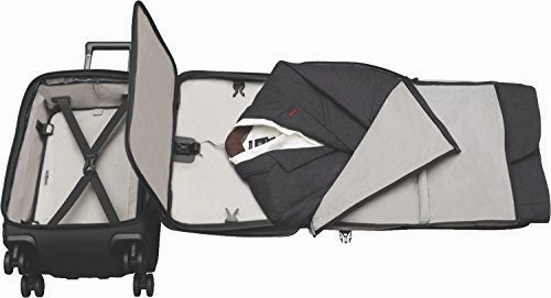 Victorinox Lexicon 2.0 Dual-Caster Large Expandable Spinner Carry-On, Black