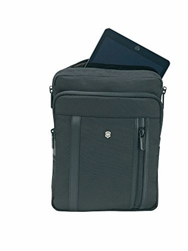 Victorinox Werks Professional 2.0 Crossbody Laptop Messenger Bag, Black, One Size