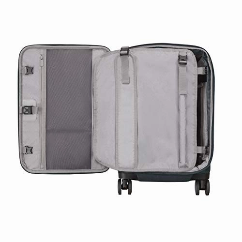 Victorinox Werks Traveler 6.0 Frequent Flyer Softside Carry-On Spinner Suitcase, 21-Inch, Black