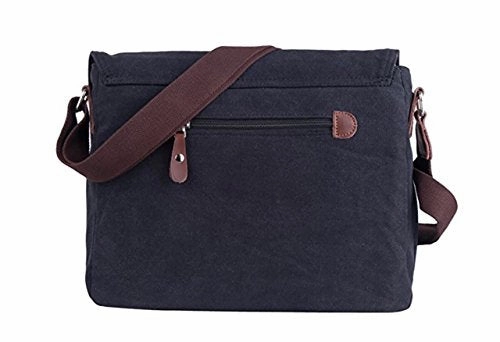 Vintage Men's Canvas Messenger Bag Laptop Shoulder Satchel Crossbody Sling Bookbag School Bag
