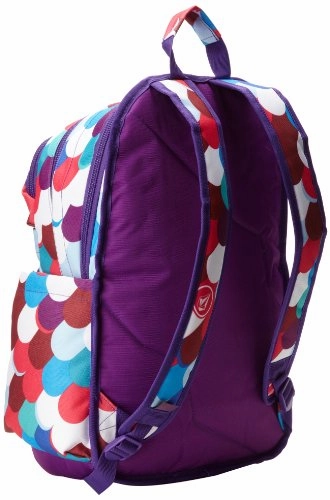 Volcom Juniors Anywhere Laptop Backpack, Purple, One Size