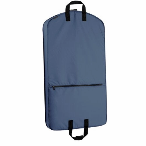 WallyBags Luggage 42" Garment Bag with Pocket, Navy