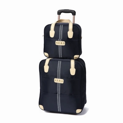 Waterproof Luggage Bag Set, Oxford Cloth Rolling Travel Suitcase,Large Capacity,Trolley Carry-Ons