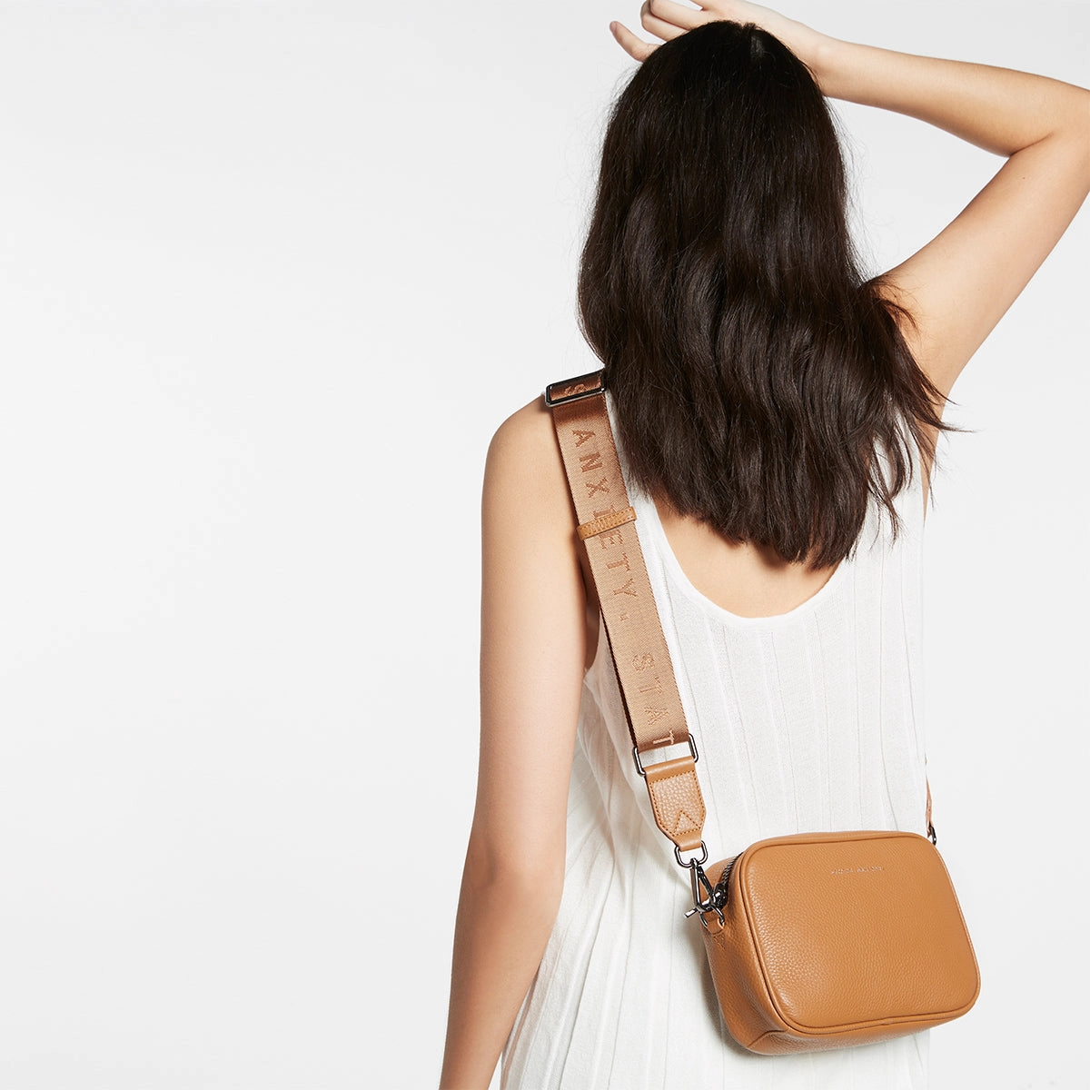 Web Strap Medium - Tan