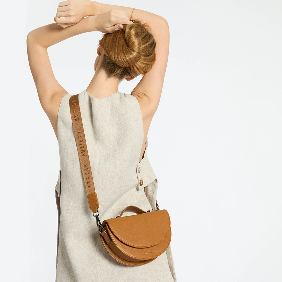 Web Strap Thin - Tan