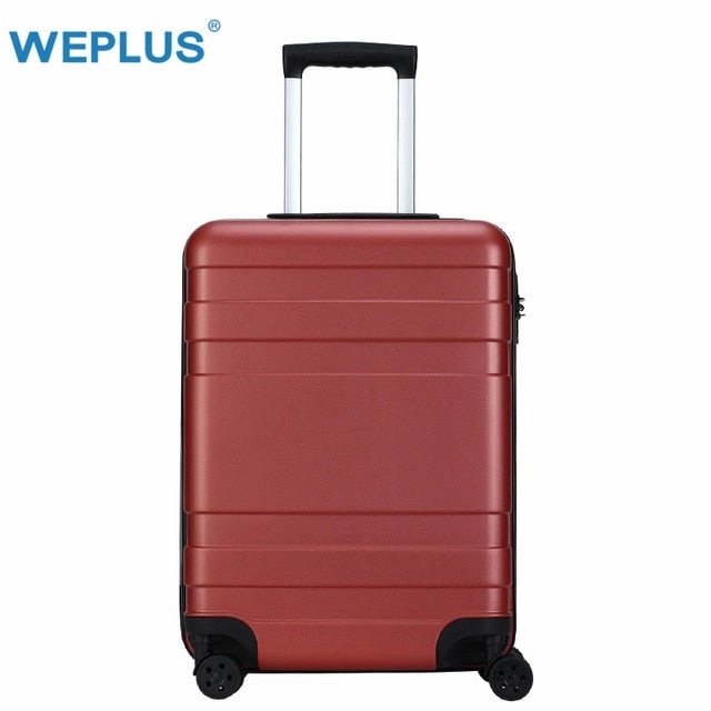 Weplus Rolling Suitcase Business Luggage Hardside Travel Suitcase With Wheels Carry On Luggage