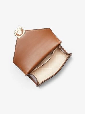 Whitney Medium Color-Block and Signature Logo Shoulder Bag