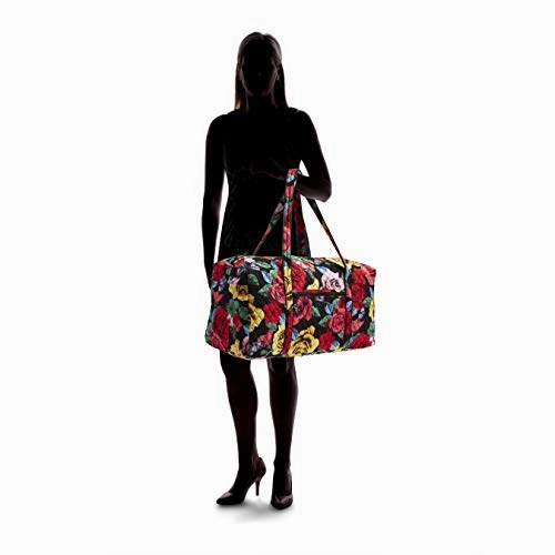 Women's Large Duffel, Signature Cotton, Havana Rose
