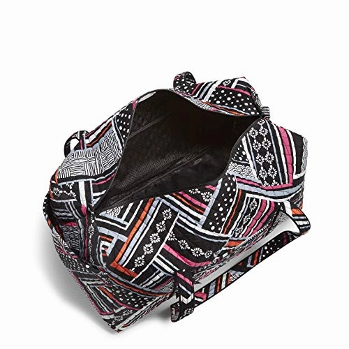Women's Large Duffel, Signature Cotton, Northern Stripes