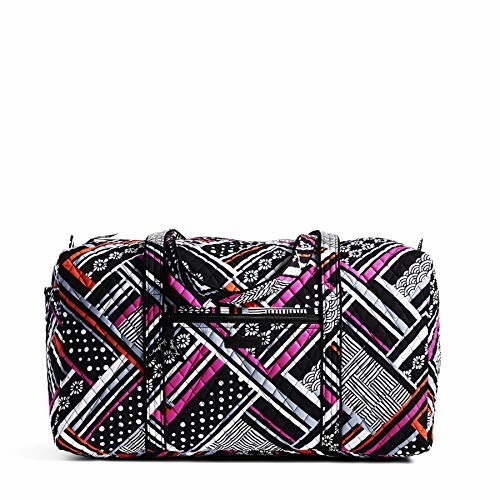 Women's Large Duffel, Signature Cotton, Northern Stripes
