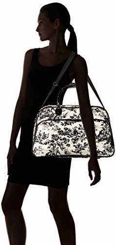 World Traveler 21-Inch Carry-On Shoulder Tote Duffel Bag, Countryside White, One Size
