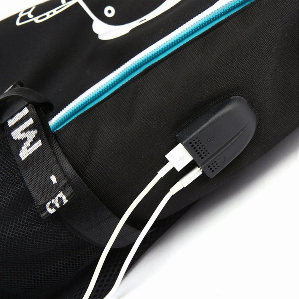 YOYOSHome Anime My Hero Academia Cosplay Bookbag Daypack Laptop Bag Backpack School Bag with USB Charging Port
