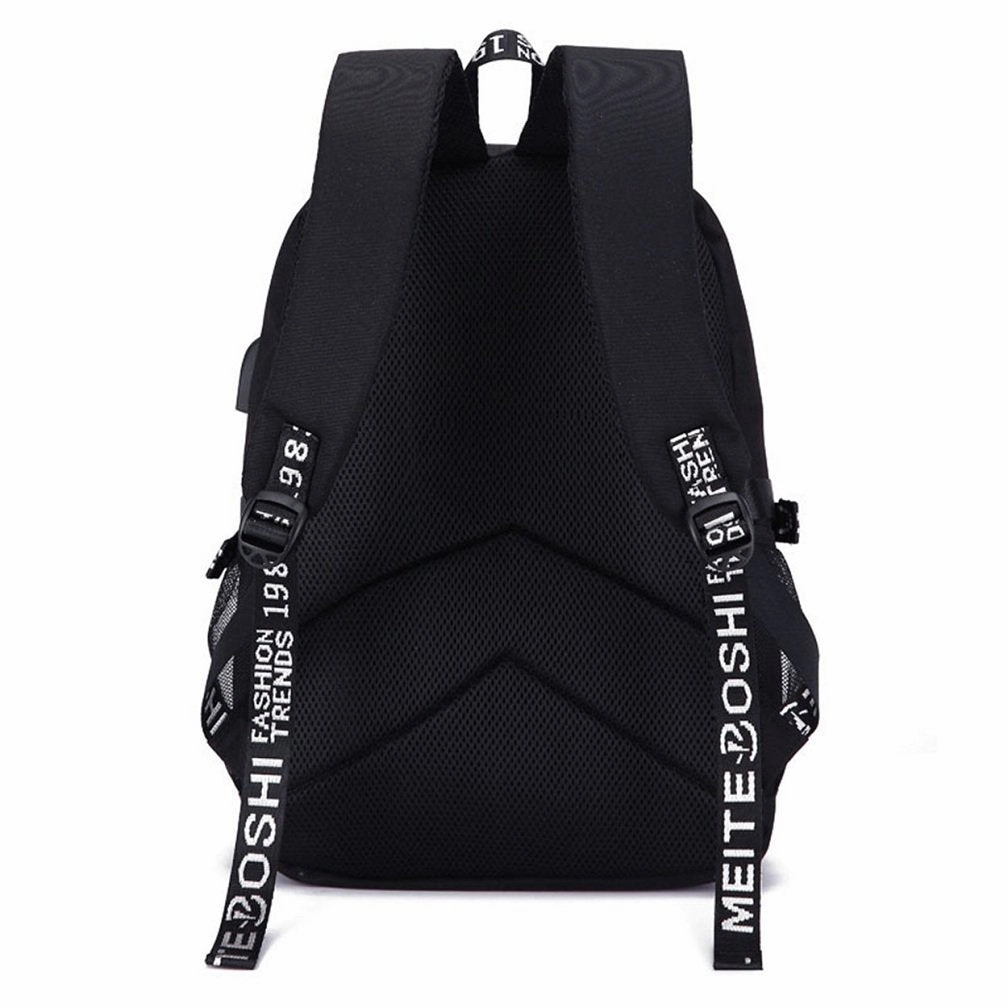 YOYOSHome Anime My Hero Academia Cosplay Bookbag Daypack Laptop Bag Backpack School Bag with USB Charging Port
