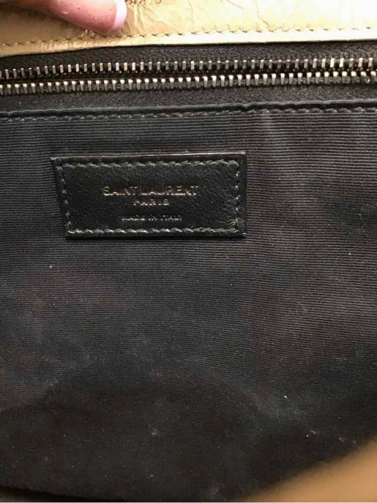 YSL Calfskin Niki Medium Brown Handbag