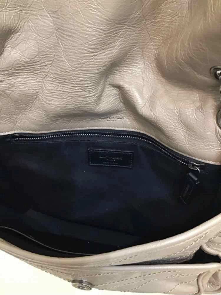 YSL Calfskin Niki Medium Brown Handbag