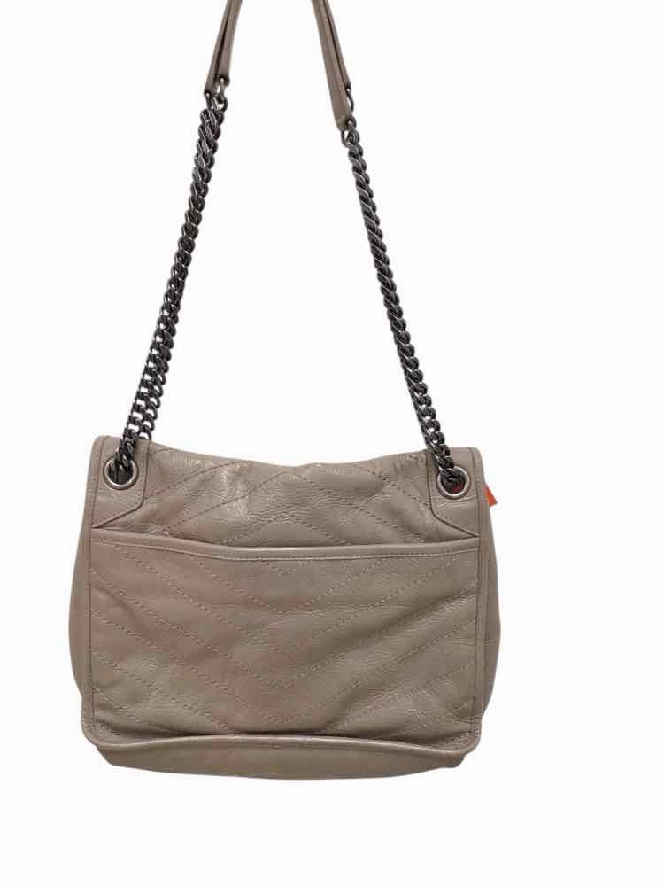 YSL Calfskin Niki Medium Brown Handbag