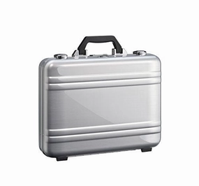 Zero Halliburton 2.0 Large Classic Framed Polycarbonate Attach Briefcase, Silver, One Size