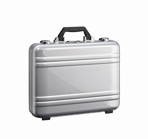 Zero Halliburton 2.0 Large Classic Framed Polycarbonate Attach Briefcase, Silver, One Size