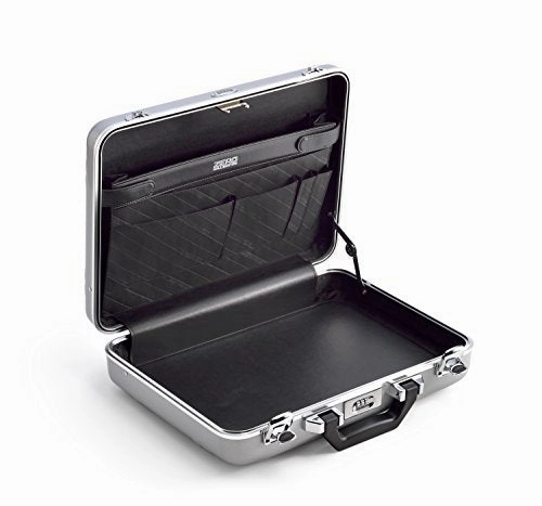 Zero Halliburton 2.0 Large Classic Framed Polycarbonate Attach Briefcase, Silver, One Size