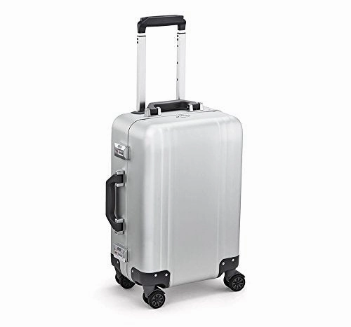 Zero Halliburton Classic Aluminum 2.0 Carry On Spinner Luggage (SILVER)