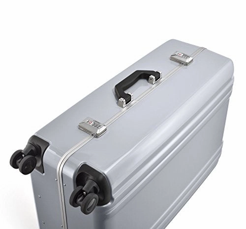 Zero Halliburton Classic Polycarbonate 2.0-19" Carry-On 4-Wheel Spinner, Blue