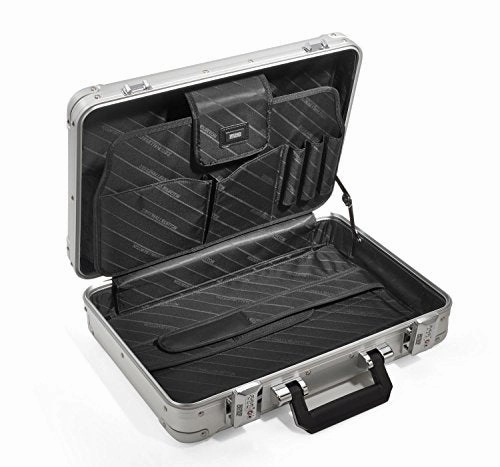 Zero Halliburton Geo Aluminum 2.0 Large Attache Silver
